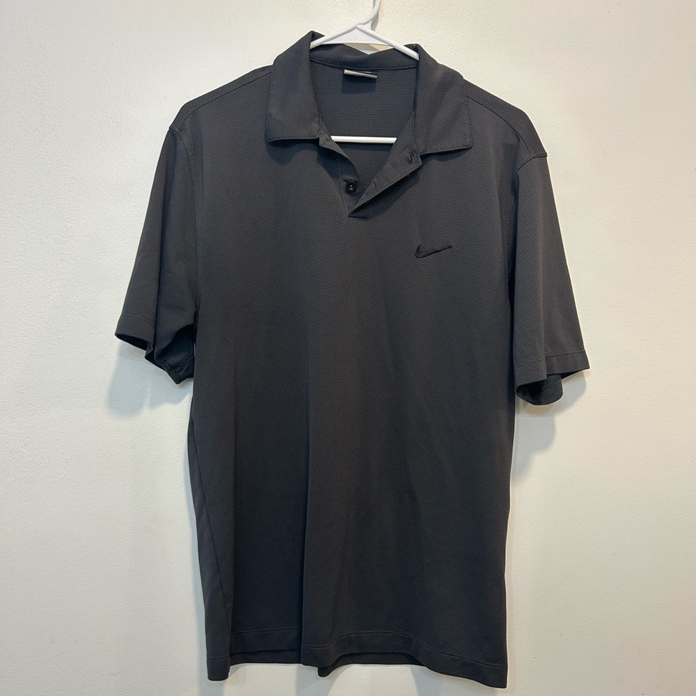 Nike Men's Charcoal Polo Shirt